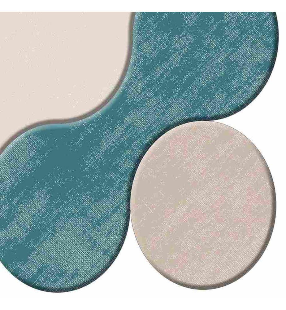 Badematten-Set (2-teilig) – Blau