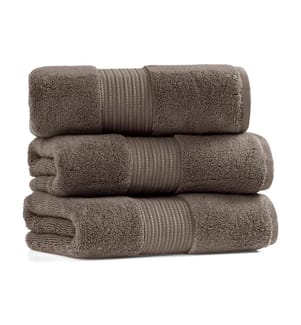 Serviette de mains - Marron foncé