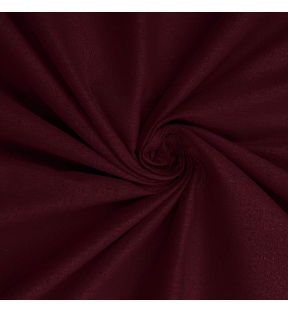 Kissenbezug-Set „Oxford Satin“ (2-teilig) – Bordeauxrot
