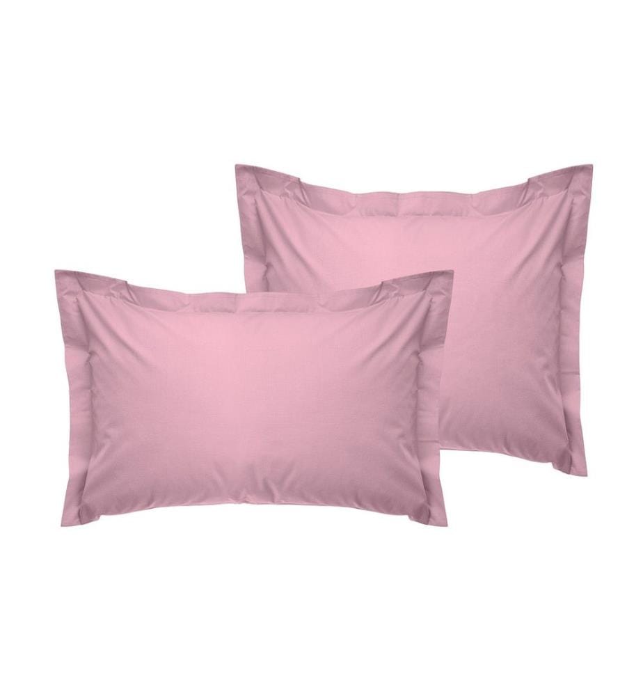 Kissenbezug-Set „Oxford“ (2-teilig) – Dusty Rose