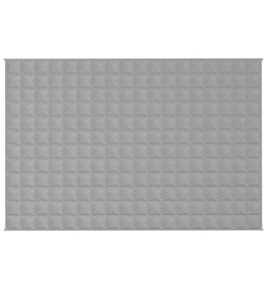 Couverture lestée Gris 122x183 cm 5 kg Tissu