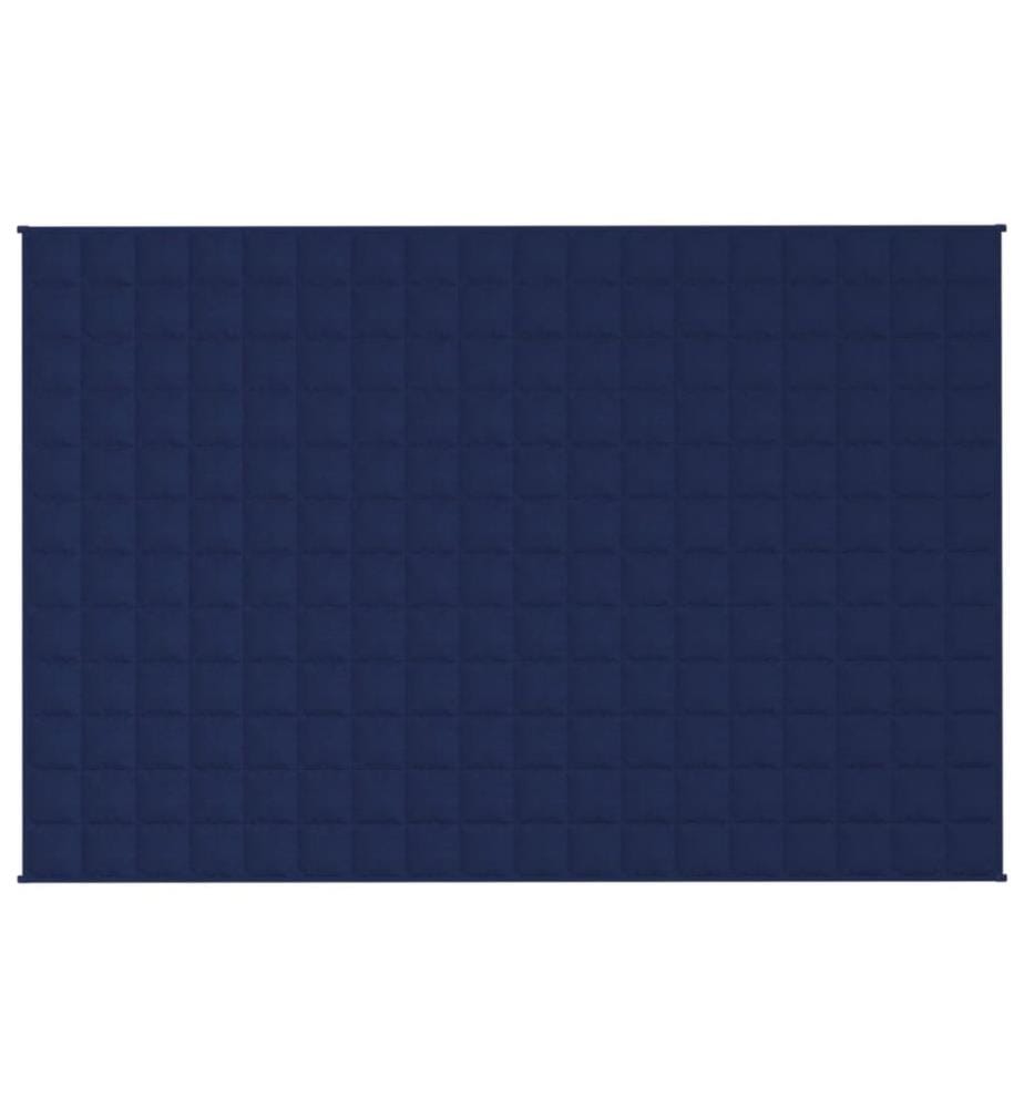 Couverture lestée Bleu 122x183 cm 5 kg Tissu