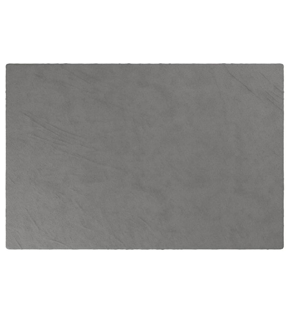 Couverture lestée avec housse Gris 122x183 cm 5 kg Tissu