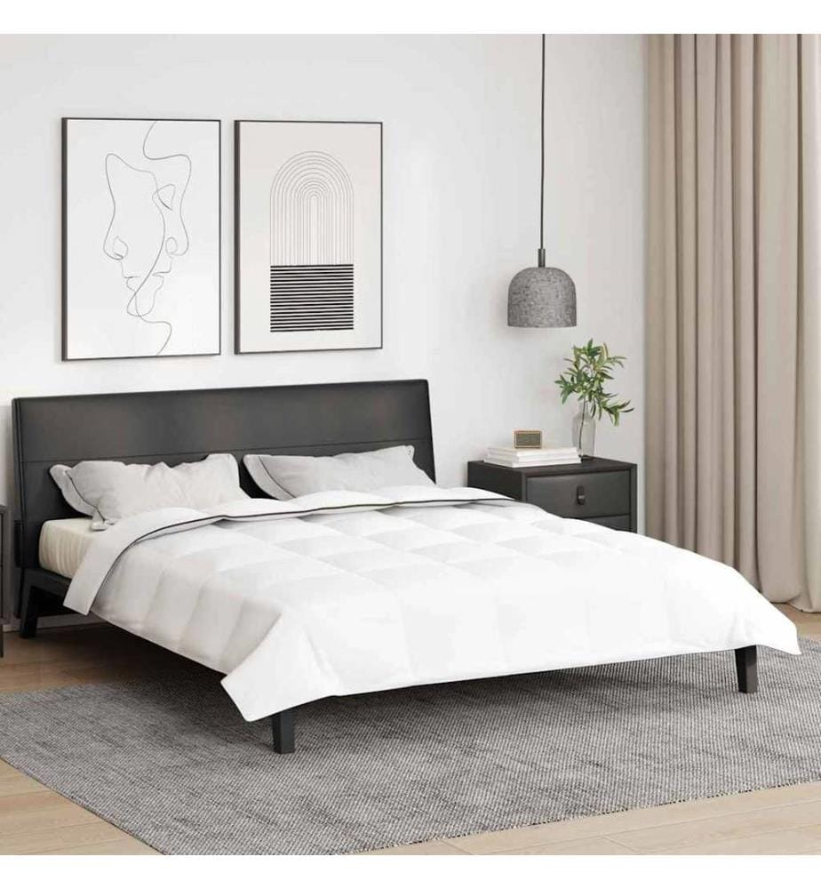 Winterbettdecke Weiss 200 x 240 cm Feather