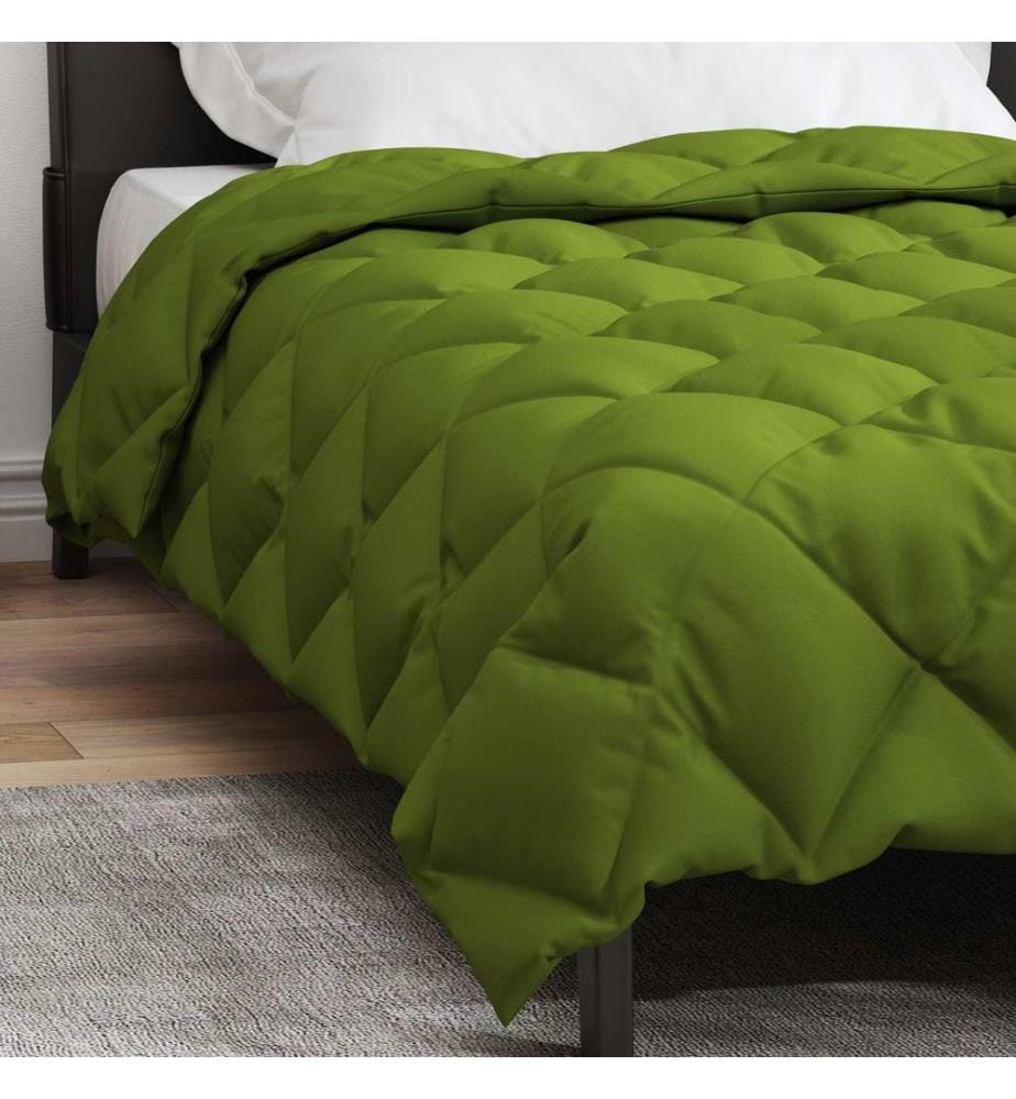 Duvet d'hiver Vert 220 x 155 cm Microfibre