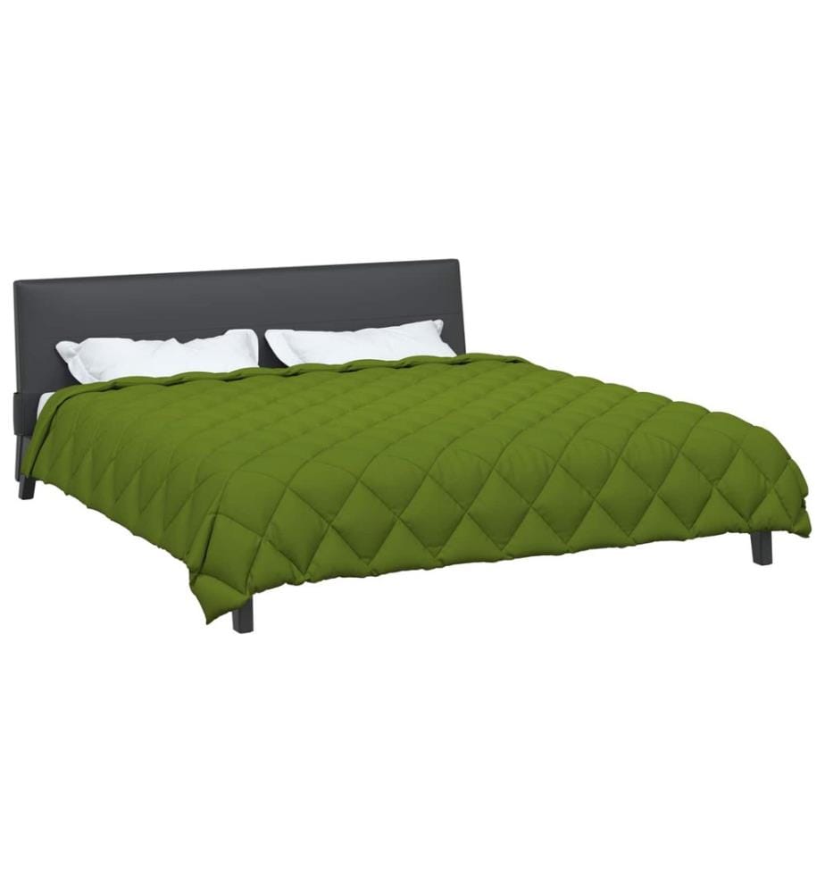 Duvet d'hiver Vert 220 x 260 cm Microfibre