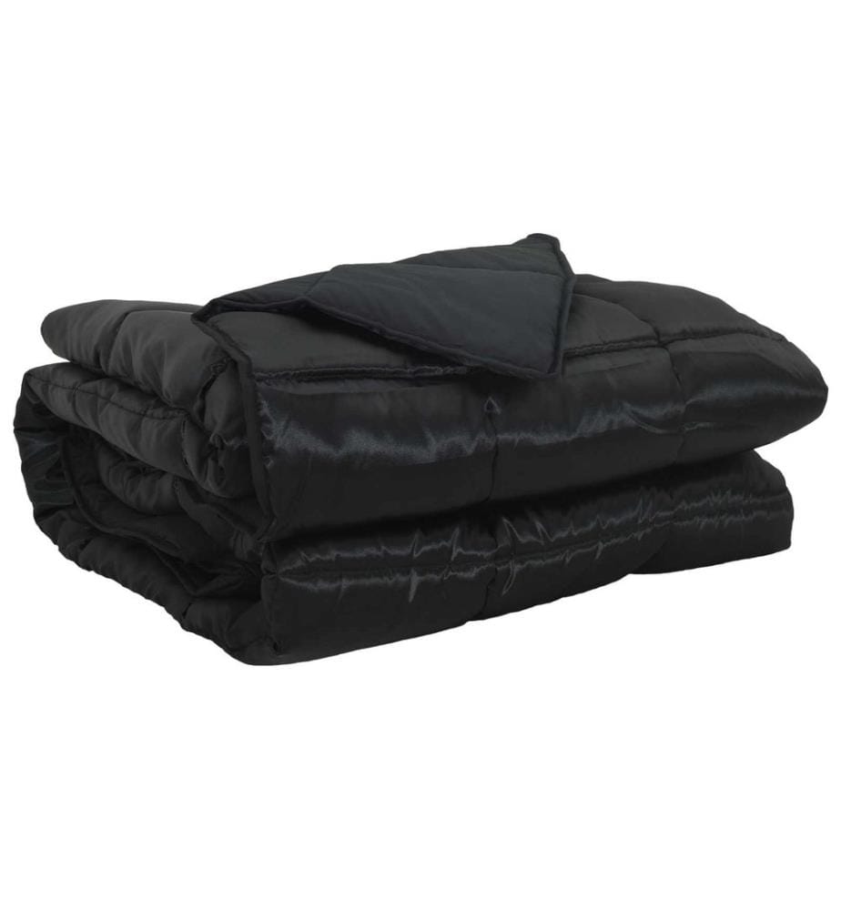 Duvet complet toute l'année Noir 220 x 240 cm