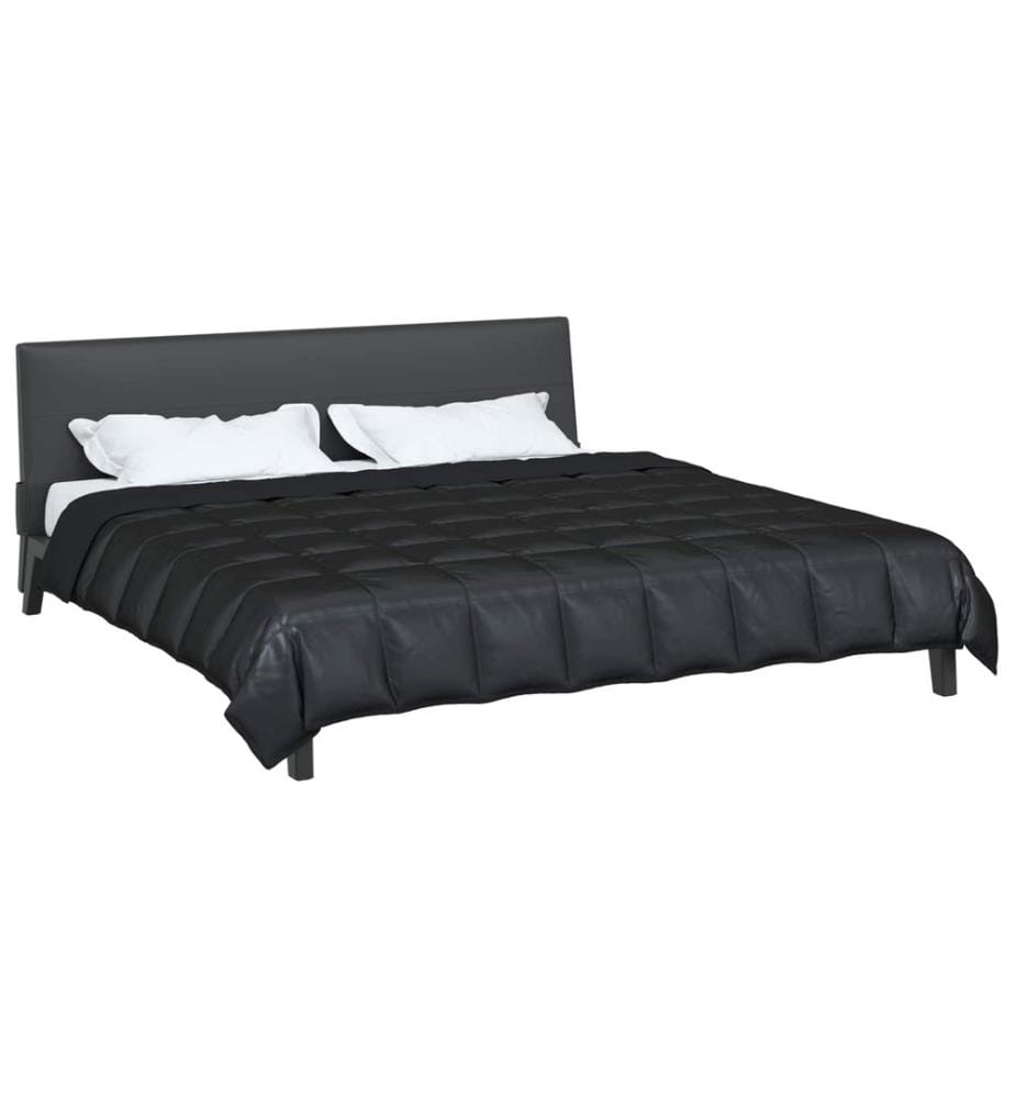 Duvet complet toute l'année Noir 240 x 260 cm