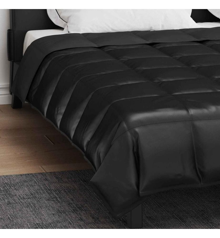Duvet complet toute l'année Noir 240 x 260 cm