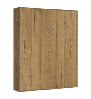 Lit escamotable Kentaro 160 Vertical - Marron