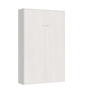 Lit escamotable Kentaro 120 Vertical - Blanc