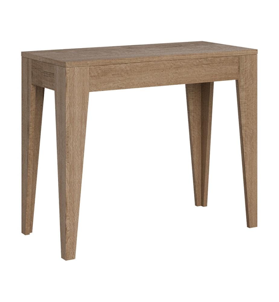 Console Extensible 90 x 42-302 cm Isotta - Chêne