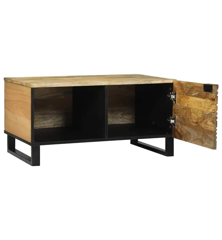 Tavolino Naturale 80 x 50 x 40 cm Legno ingegnerizzato