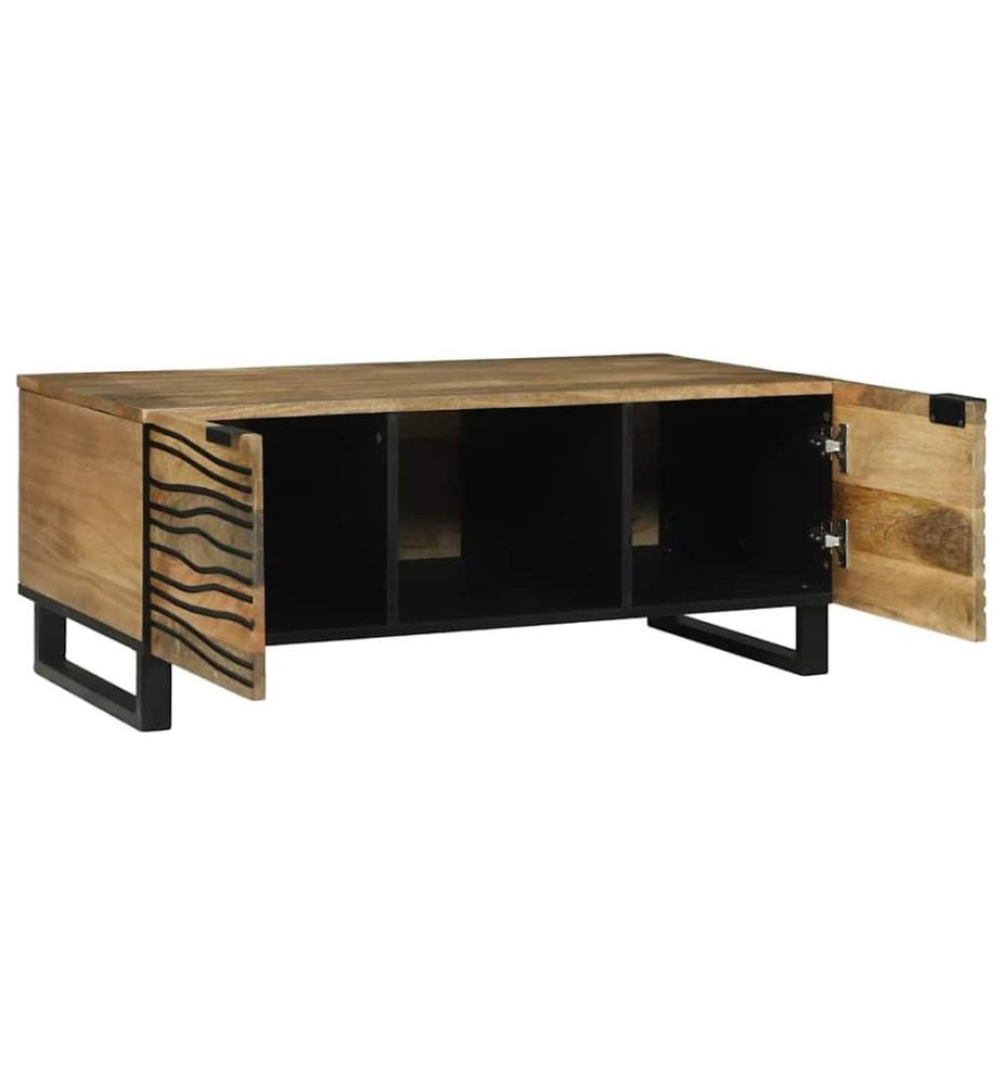 Tavolino Naturale 100 x 54 x 40 cm Legno ingegnerizzato