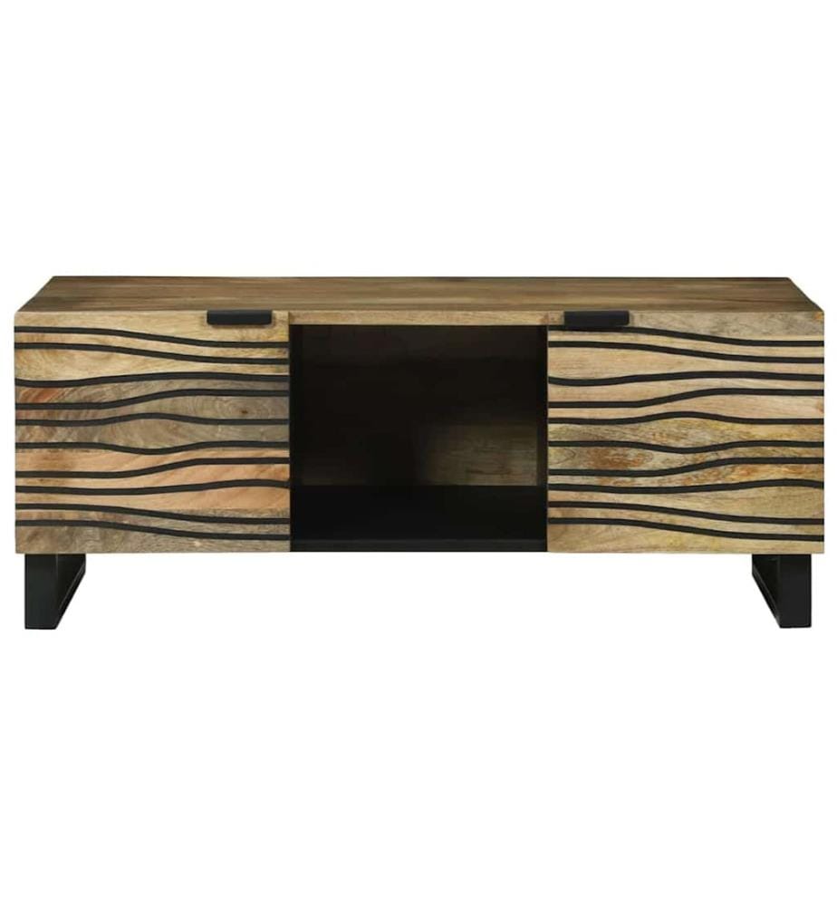 Tavolino Naturale 100 x 54 x 40 cm Legno ingegnerizzato