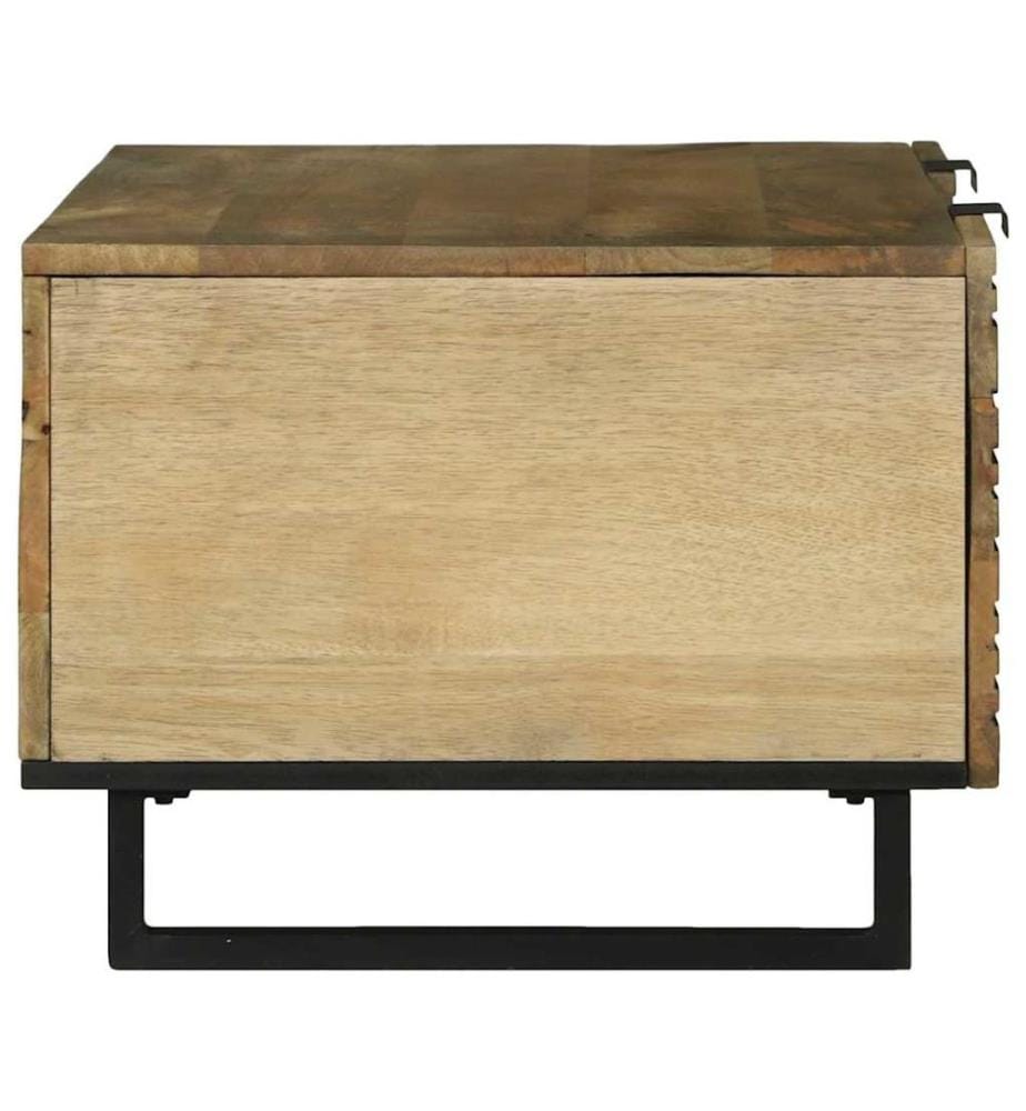 Tavolino Naturale 100 x 54 x 40 cm Legno ingegnerizzato