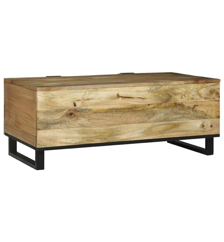 Tavolino Naturale 100 x 54 x 40 cm Legno ingegnerizzato