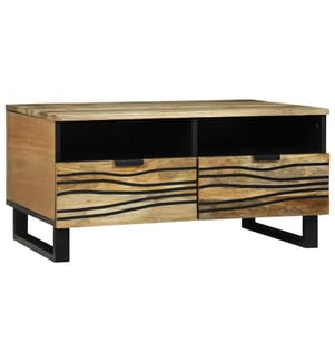 Coffee Table Natural 80 x 54 x 40 cm Engineered Wood
