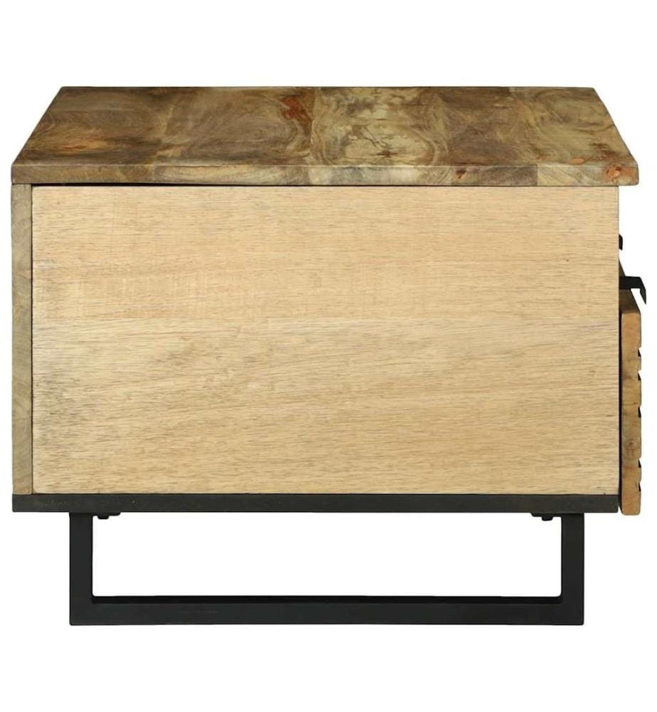 Coffee Table Natural 80 x 54 x 40 cm Engineered Wood