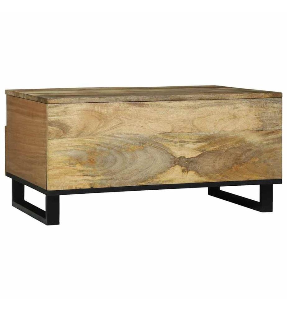 Coffee Table Natural 80 x 54 x 40 cm Engineered Wood