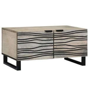 Coffee table White 80 x 50 x 40 cm Engineered wood