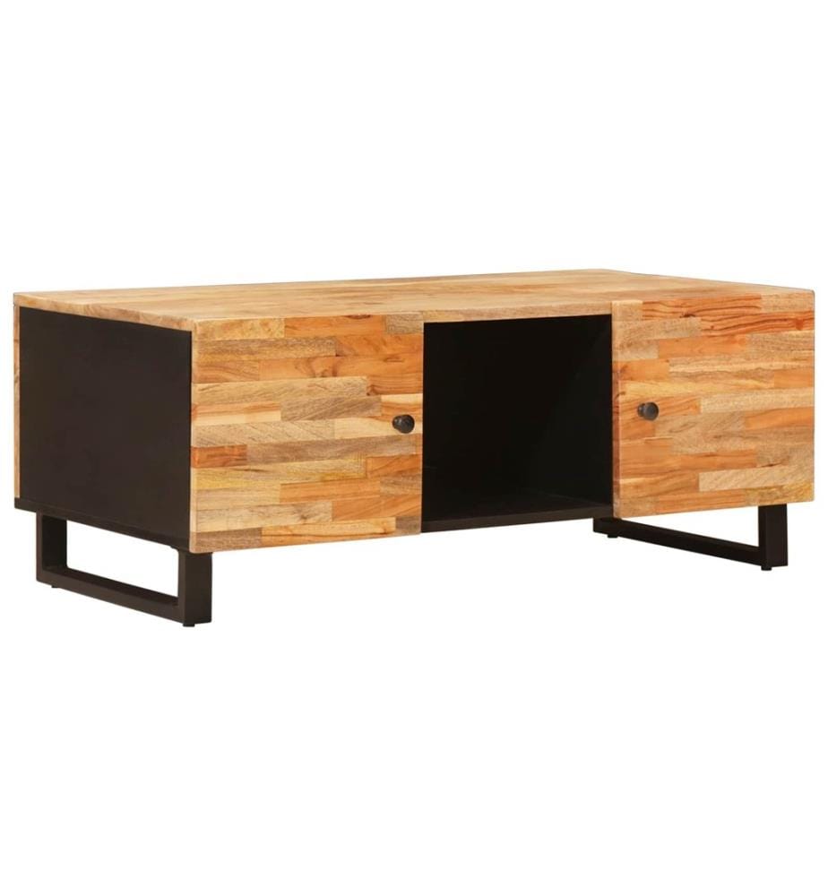 Couchtisch Braun 100 x 54 x 40 cm Massivholz Mango