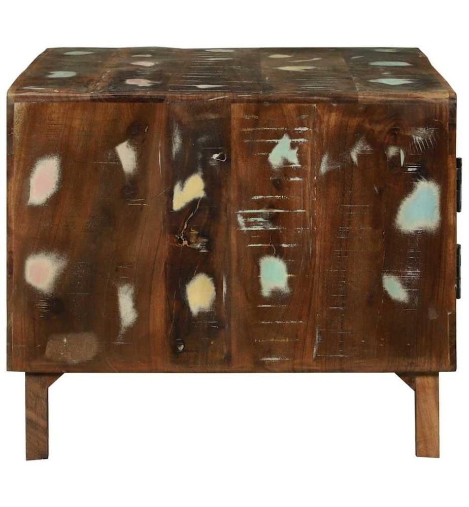 Couchtisch Mehrfarbig Massives upgecyceltes Holz
