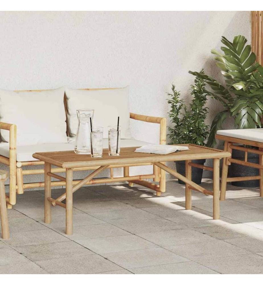 Couchtisch Braun 110 x 50 x 43 cm Bambus