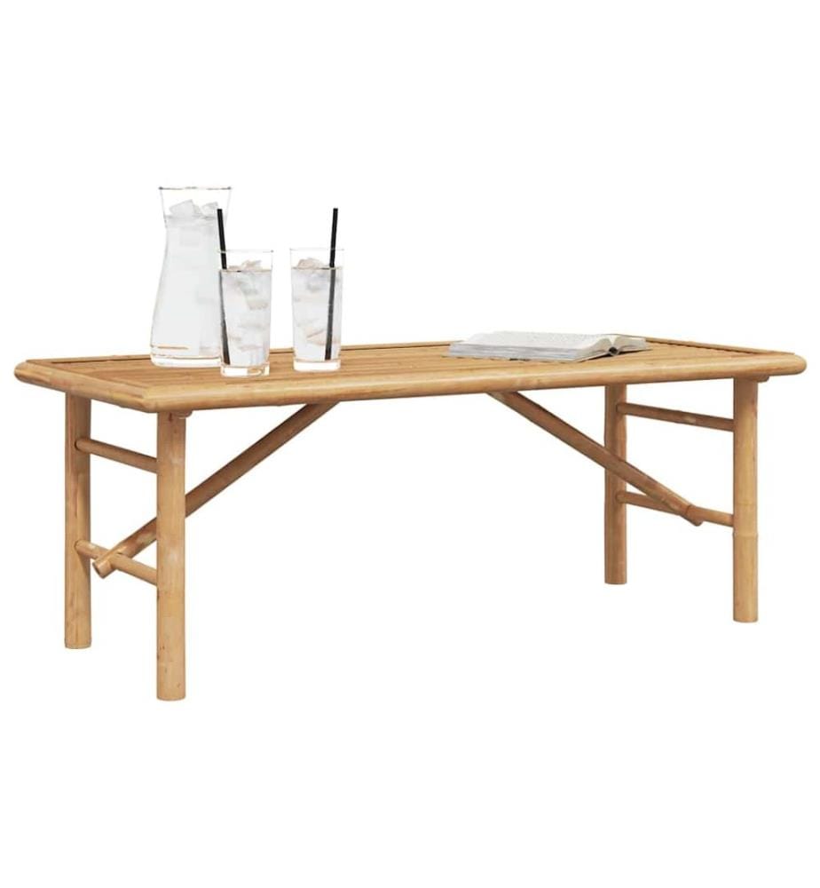 Couchtisch Braun 110 x 50 x 43 cm Bambus