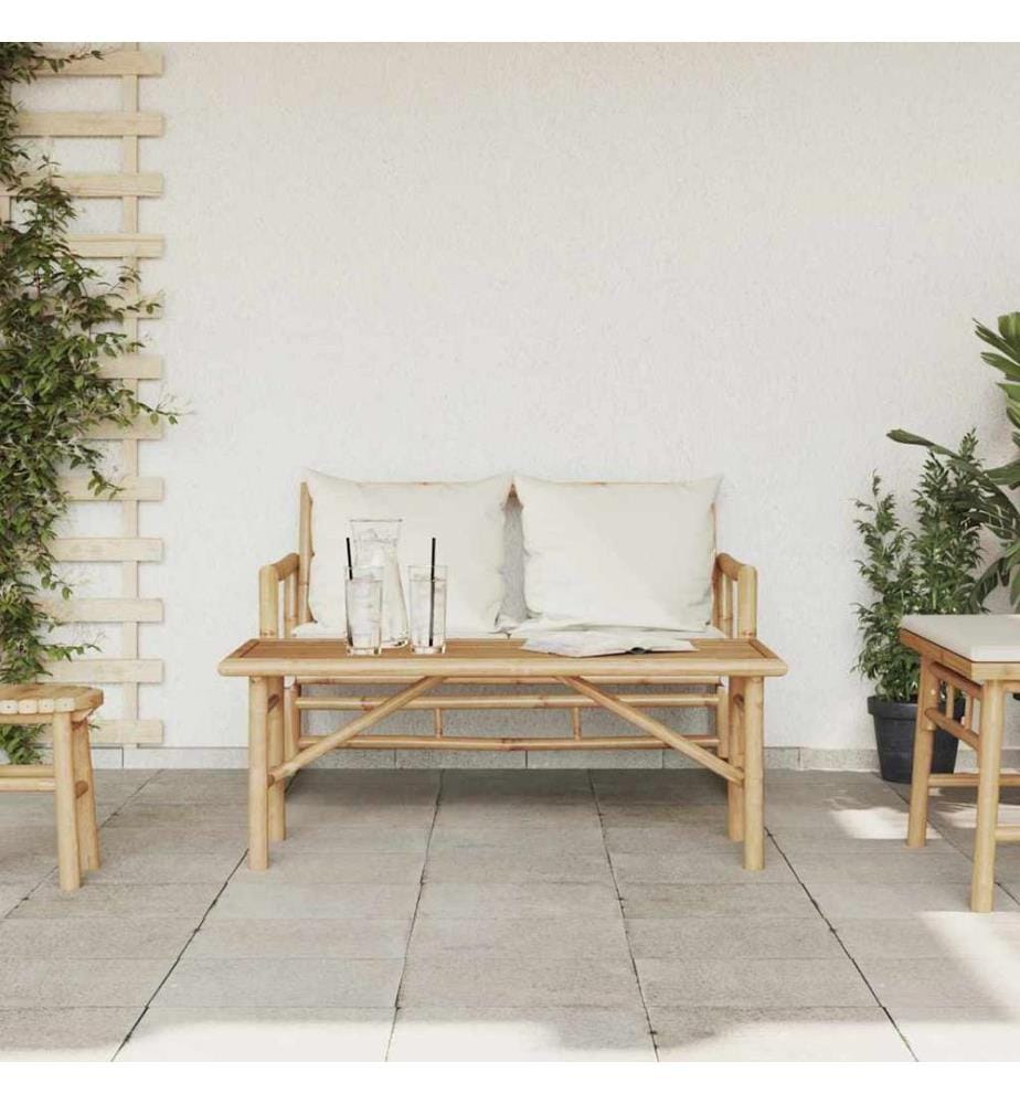 Couchtisch Braun 110 x 50 x 43 cm Bambus