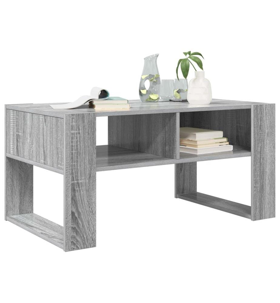 Couchtisch Graues Sonoma 92 x 53 x 45 cm Holzwerkstoff