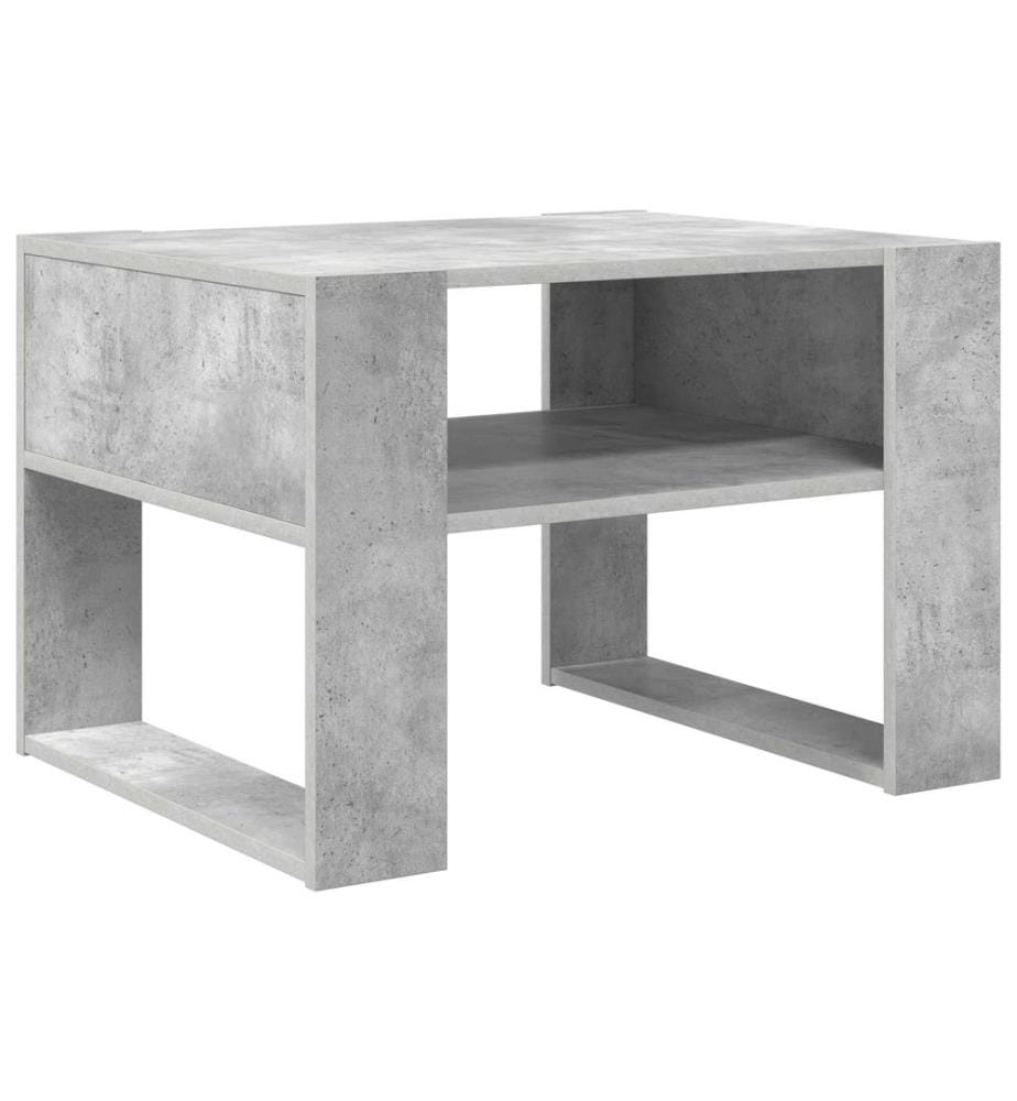 Couchtisch Beton Grau 66 x 53 x 45 cm Holzwerkstoff