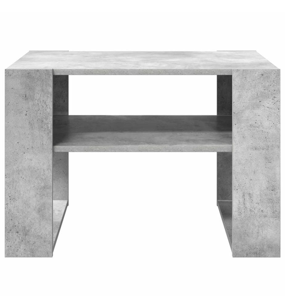 Couchtisch Beton Grau 66 x 53 x 45 cm Holzwerkstoff