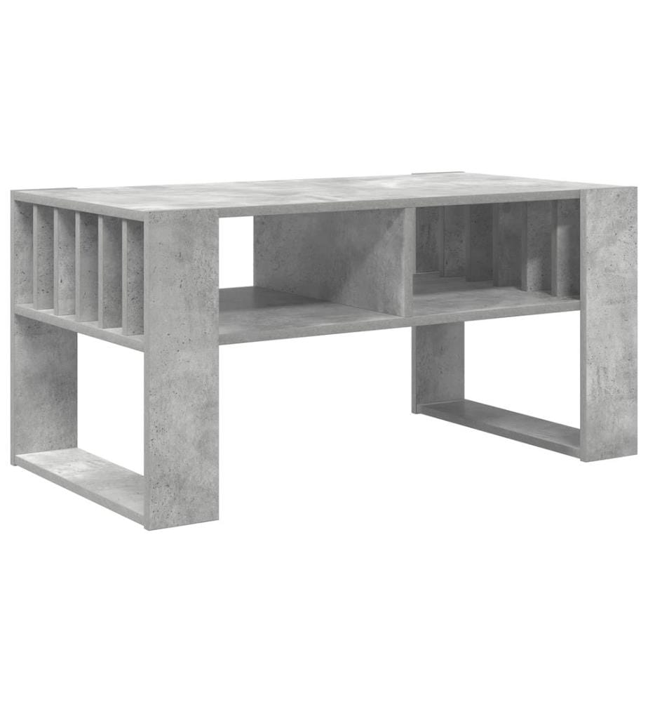 Couchtisch Beton Grau 92 x 49,5 x 45 cm Holzwerkstoff