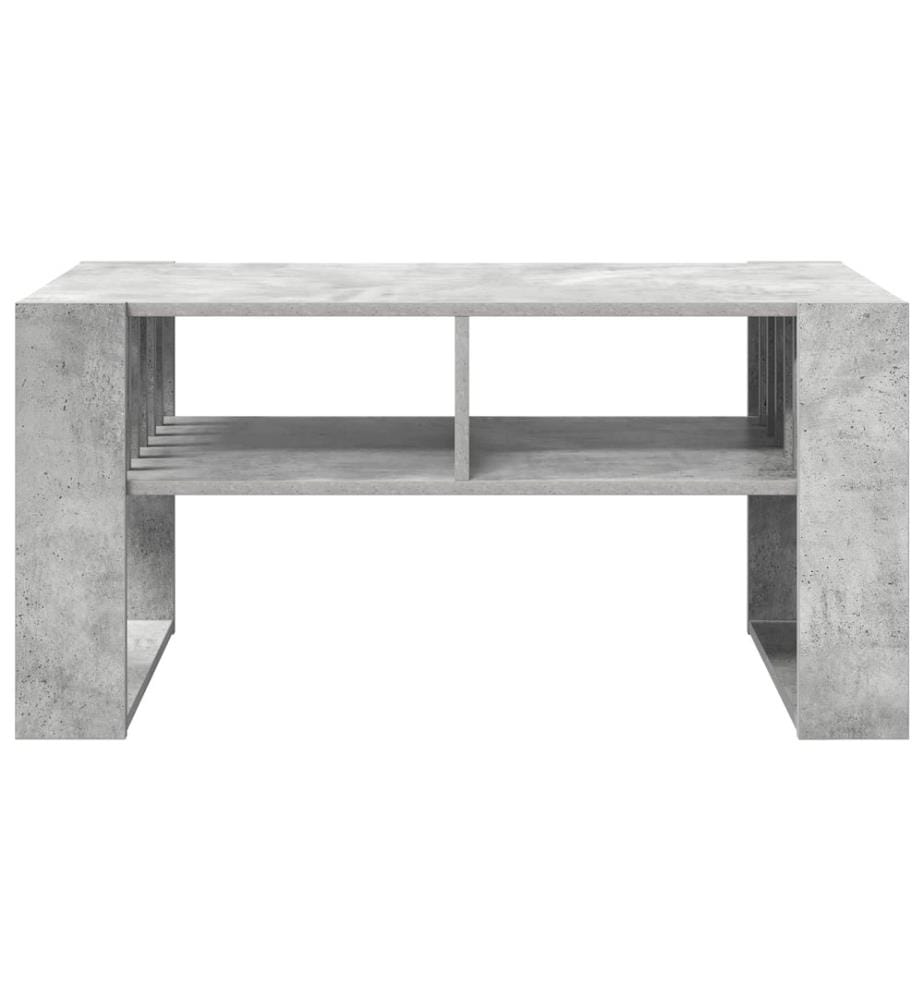 Couchtisch Beton Grau 92 x 49,5 x 45 cm Holzwerkstoff