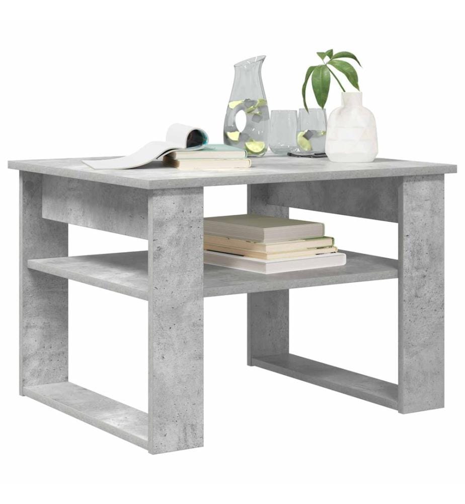 Couchtisch Beton Grau 64 x 54 x 44 cm Holzwerkstoff