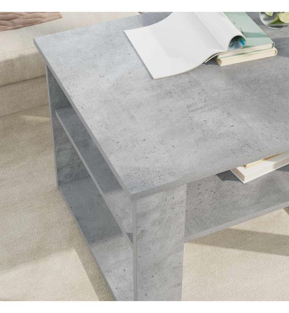 Couchtisch Beton Grau 64 x 54 x 44 cm Holzwerkstoff