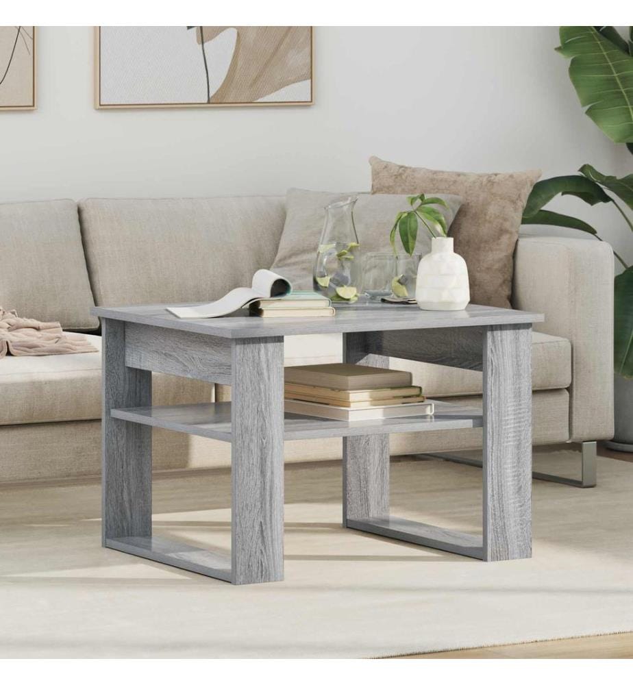 Couchtisch Graues Sonoma 64 x 54 x 44 cm Holzwerkstoff