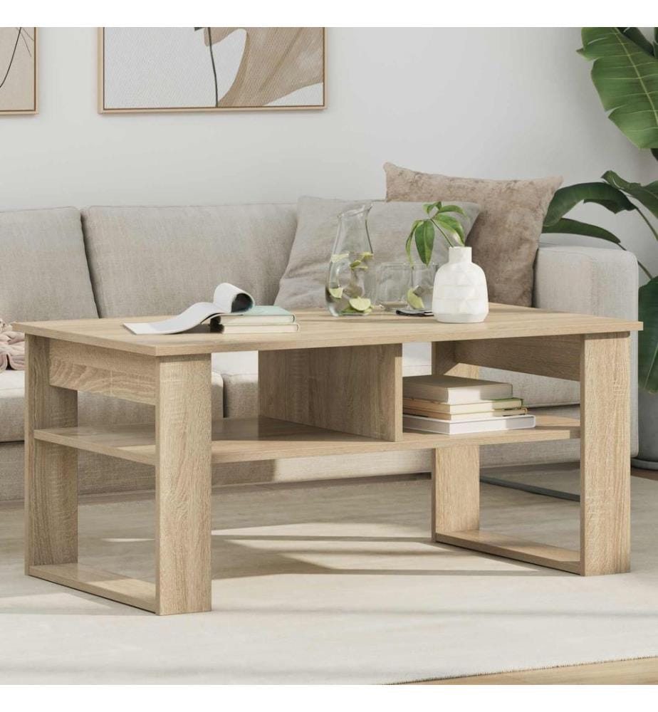 Couchtisch Sonoma-Eiche 96 x 54 x 44 cm Holzwerkstoff