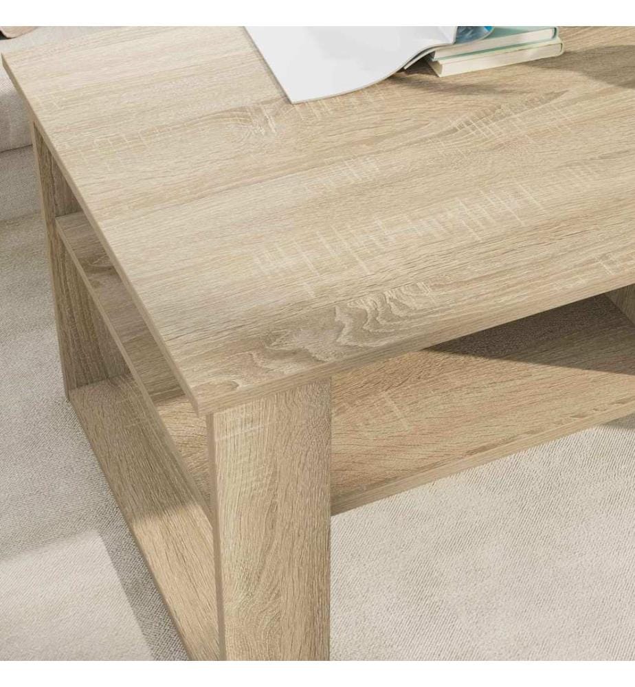 Couchtisch Sonoma-Eiche 96 x 54 x 44 cm Holzwerkstoff