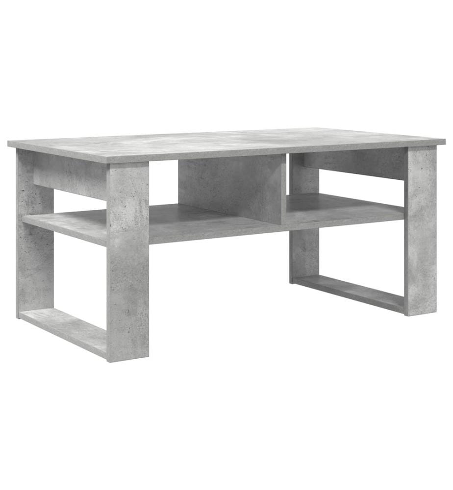 Couchtisch Beton Grau 96 x 54 x 44 cm Holzwerkstoff