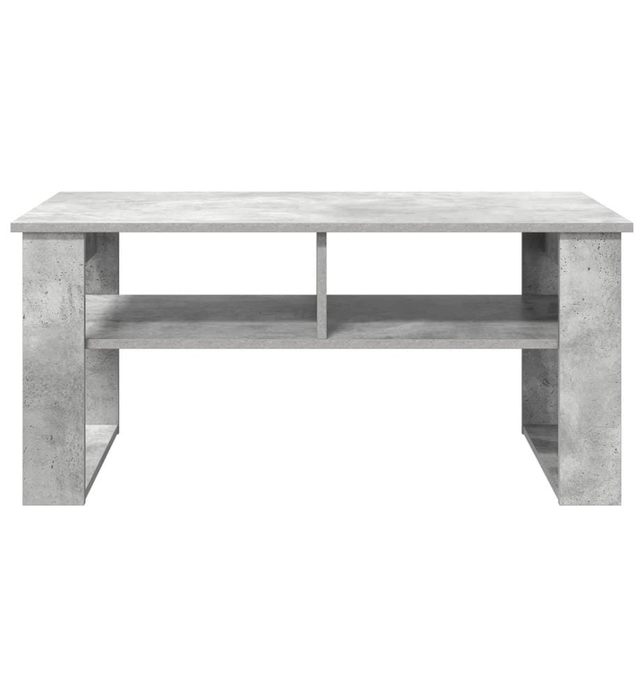 Couchtisch Beton Grau 96 x 54 x 44 cm Holzwerkstoff