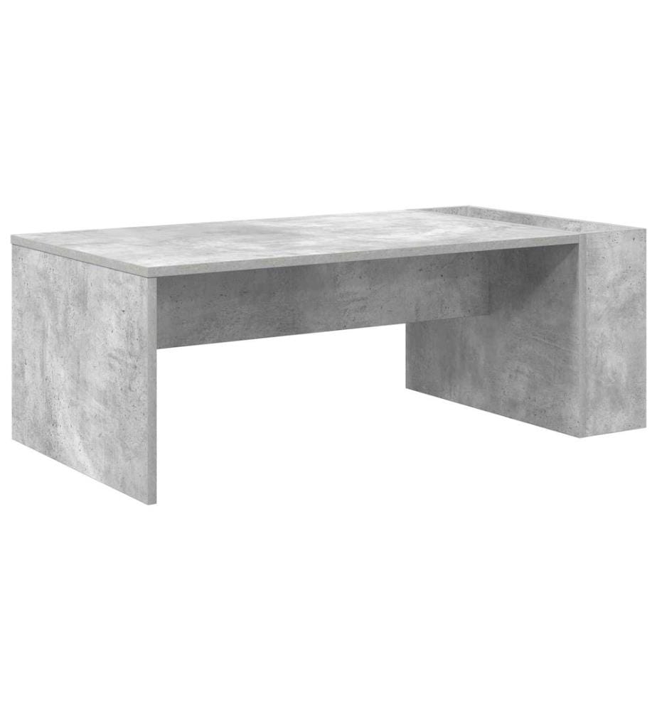 Couchtisch Beton Grau 95 x 50 x 34 cm Holzwerkstoff