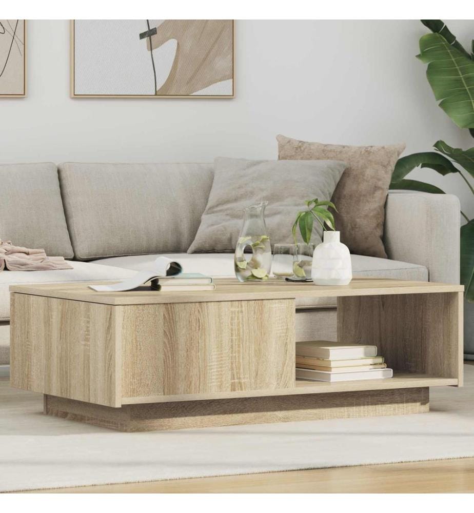 Couchtisch Sonoma-Eiche 95 x 55 x 31 cm Holzwerkstoff