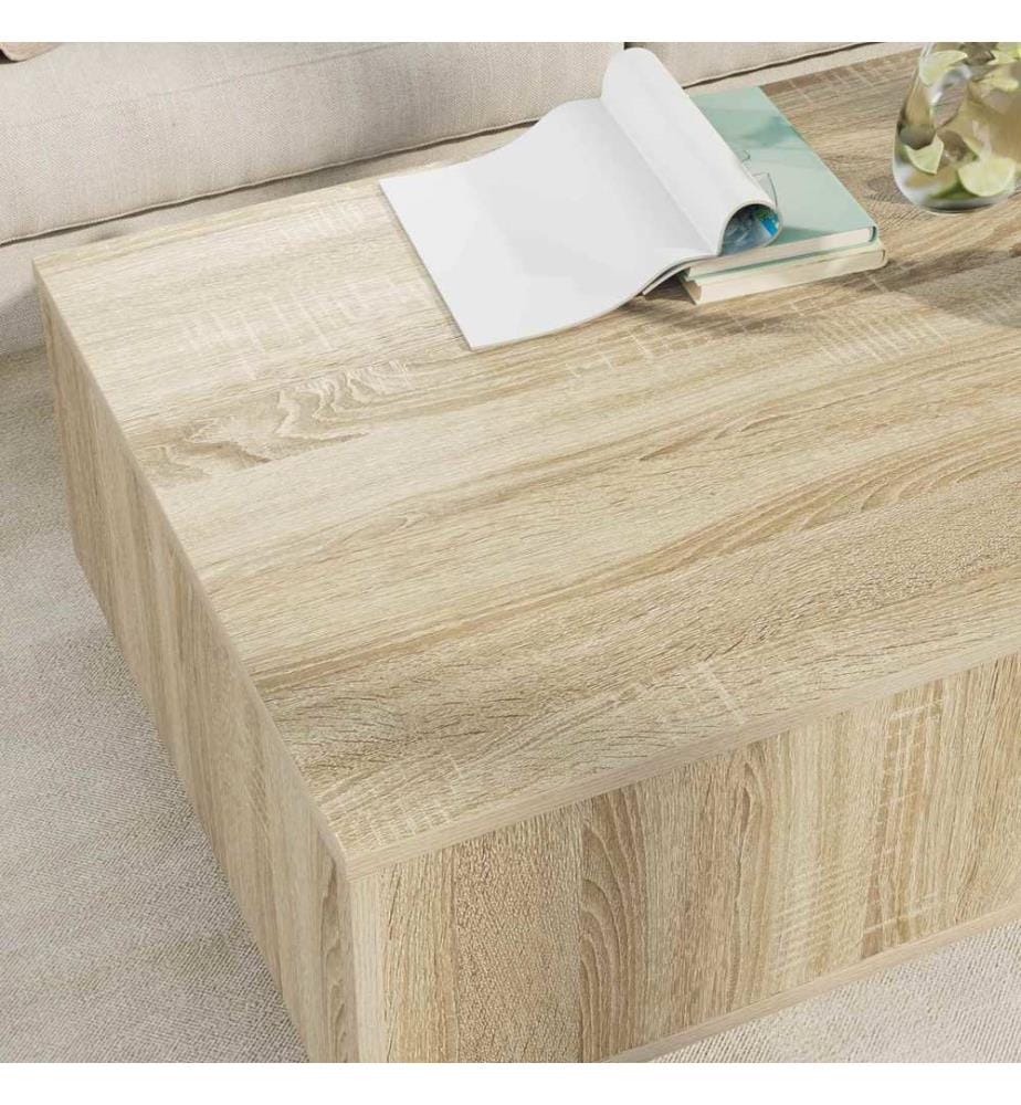 Couchtisch Sonoma-Eiche 95 x 55 x 31 cm Holzwerkstoff