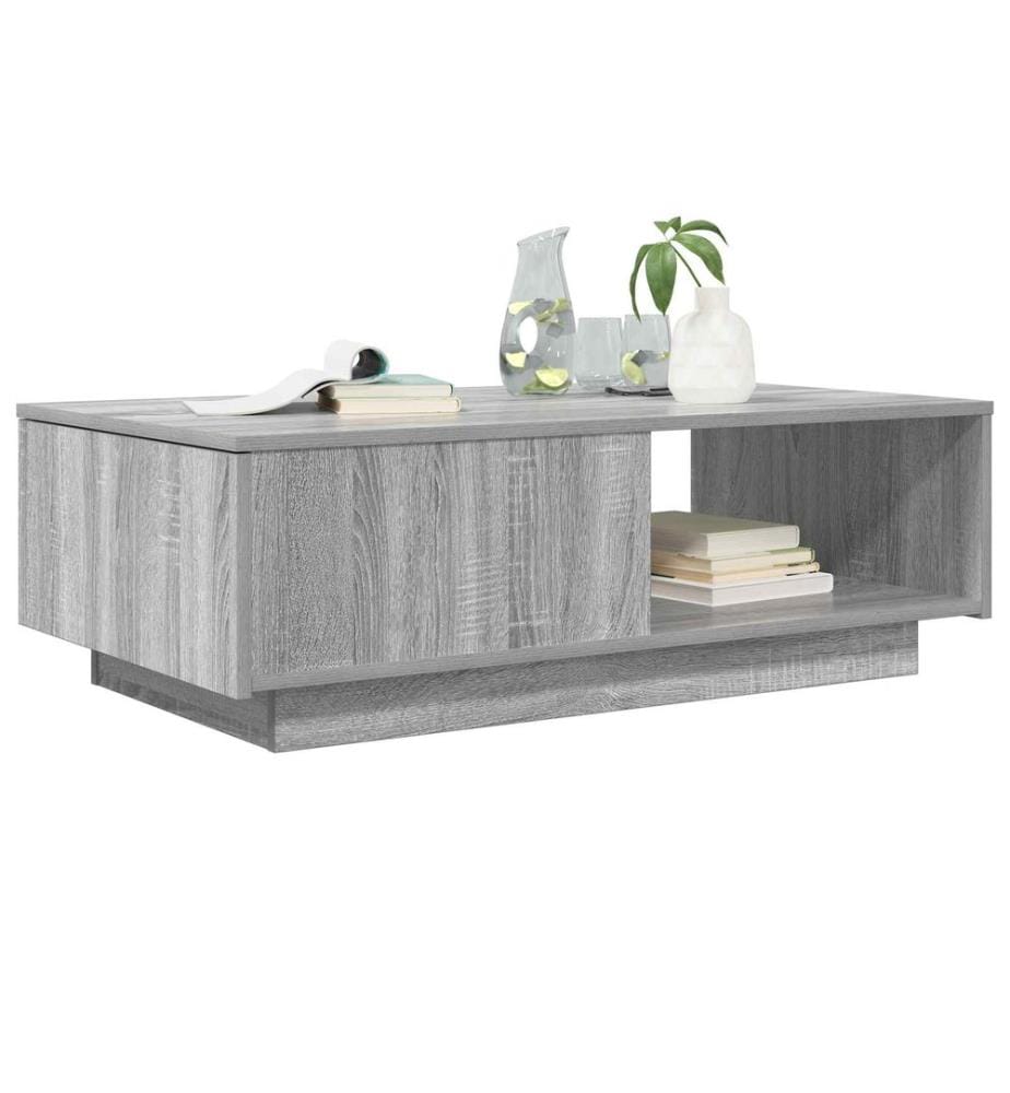 Couchtisch Graues Sonoma 95 x 55 x 31 cm Holzwerkstoff
