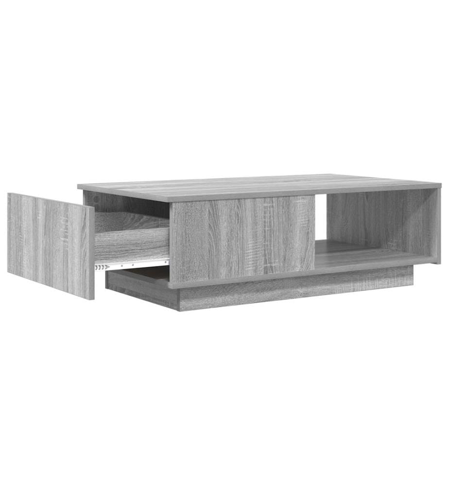 Couchtisch Graues Sonoma 95 x 55 x 31 cm Holzwerkstoff