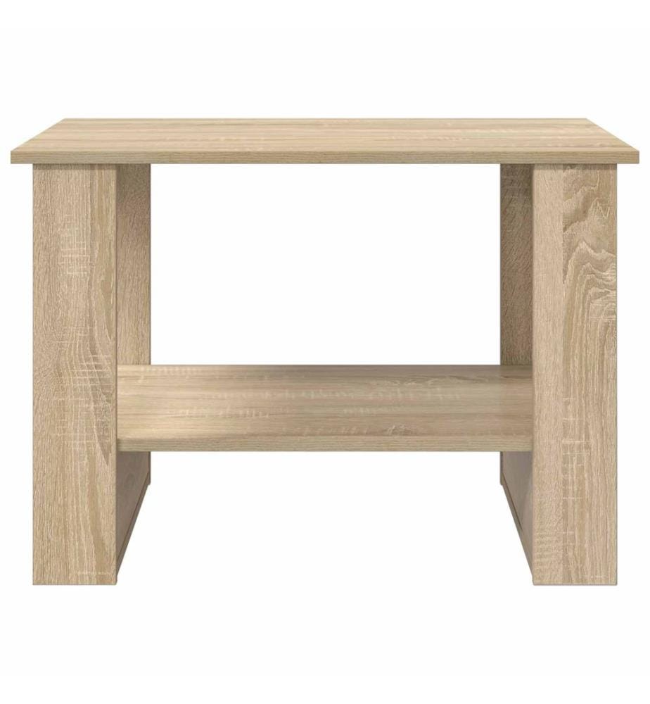 Couchtisch Sonoma-Eiche 72 x 50 x 50 cm Holzwerkstoff