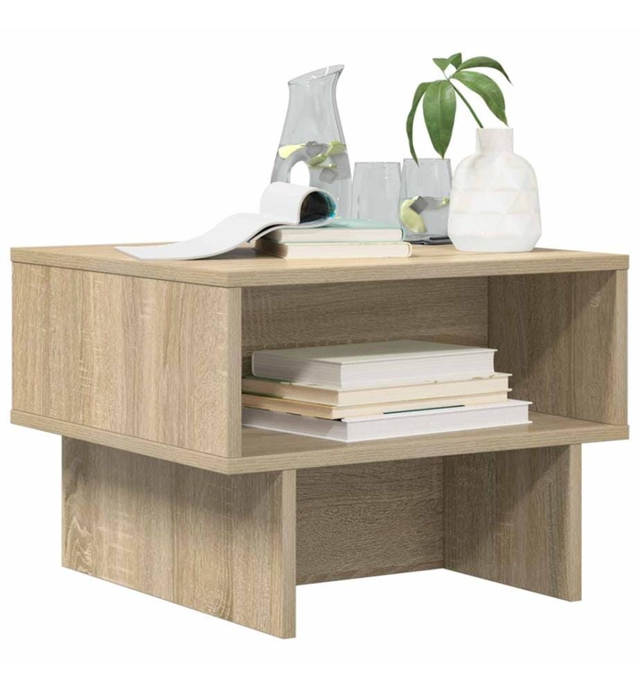 Couchtisch Sonoma-Eiche 48 x 46 x 35 cm Holzwerkstoff