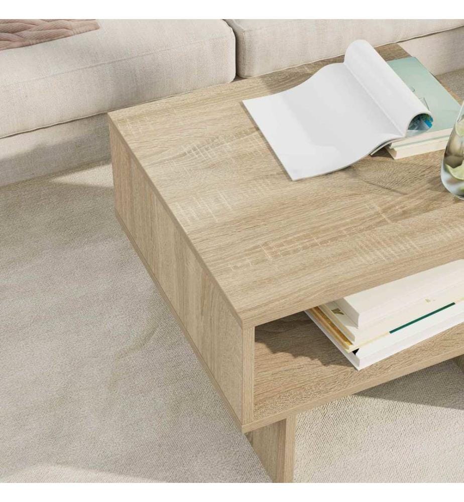 Couchtisch Sonoma-Eiche 48 x 46 x 35 cm Holzwerkstoff